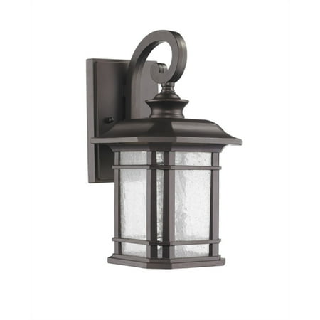 Mountain Outdoor Sconce - CHLOE Lighting FRANKLIN Transitional 1 Light Rubbed Bronze Outdoor Wall Sconce 17