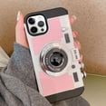 thumbnail image 4 of Emily in Paris Phone Case Compatible with iPhone 14 Pro for Women and Girls Camera Case Cute Vintage 3D Design Fashion Neck Strap Crossbody Strap Lanyard Cover Shockproof Protective Cover Pink, 4 of 12