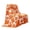 A, variant on OCCOA Fall Pumpkin Checkered Knit Throw Blanket, Soft Cozy Orange White Plaid Decorative Cover for Sofa Bed, Halloween Thanksgiving Gift, D