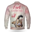thumbnail image 2 of Every Fart is Love Note Exotic Shorthair Guilty Face Happy Valentine's All Over Print 3D Baseball Jacket Cat Lover Kitten Owner Gifts Bomber Jacket Softball - 01016, 2 of 6