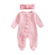 thumbnail image 1 of Niña Bebé Vestido de Manga Larga Cómodo Suave Transpirable Tela Otoño Invierno Sudadera para Viajes Diarios Casa Vacaciones Niña Bebé Manga Larga Romper, 1 of 6