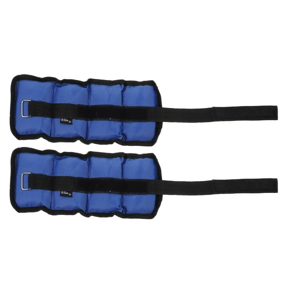 2pcs Ankle Weights Wrist Weights Sandbag  for Women and Men Adjustable Arm and Leg Weights for Gym Walking Yoga Aerobics Fitness Pilates Gymnastics Running