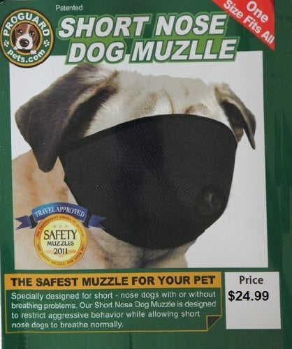 best muzzle for short snout dogs