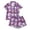 Rose Gold, variant on CQXIDFH Plus Size Pajamas for Women Set Halloween Print Pajama Set 2 Piece Festive Sleepwear for Fall Soft PJ Loungewear Sleepwear