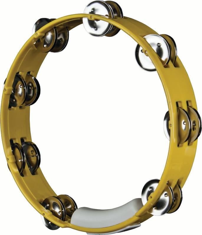 Rhythm Tech TC4050 True Colors 10" Tambourine Yellow