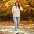 thumbnail image 6 of Enjoytime Fleece Vest for Women Stand Collar Sleeveless Zip Up Gilet Plus Size Lightweight Casual Warm Jacket with Pockets, 6 of 7
