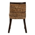 thumbnail image 4 of bali & pari Abbas Bohemian Seagrass and Dark Brown Wood Dining Chair, 4 of 10