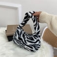 thumbnail image 3 of LHSHID Underarm Bag Check Tote Crossbody Bags Versatile Fashion Luxury Designer Handbag Vintage Plush Leopard Womens Trend Female, 3 of 6