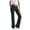 Dark Gray, variant on Lmnyox Women's Causal Athletic Pants Slim Straight Leg Drawstring Waist Trousers Side Slit Button Sport Pants