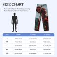 thumbnail image 3 of Mens Pajama Pants, Majestic Red Dragon Soft Sleep & Lounge Pants for Men, Cuteness Casual PJ Bottoms Pants with Pockets, 3 of 7
