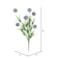 thumbnail image 6 of Vickerman 12" Artificial Gray Lavender Pom Pom Bush Assortment, 6 per Bag, 6 of 6