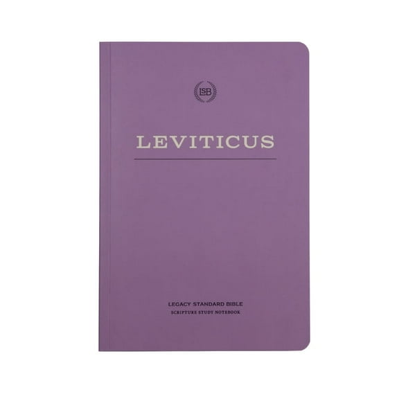Lsb Scripture Study Notebook: Leviticus: Legacy Standard Bible, (Paperback)