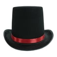 thumbnail image 2 of Disfraz de mago con sombrero de copa, disfraz de mayordomo, esmoquin formal para eventos teatrales. Altura 16cm C 54CM, 2 of 6