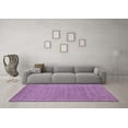 thumbnail image 3 of Ahgly Company Indoor Square Abstract Blue Contemporary Area Rugs, 6' Square, 3 of 4