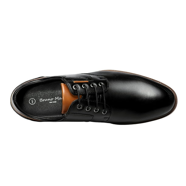 Bruno Marc Mens Classic Oxford Shoes Fashion Casual Leather Lace Up Black Size 9 Bruno Marc Mens Classic Oxfords Fashion Casual Leather Shoes  main image 3