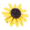 thumbnail image 4 of Broche de flor de Margarita, Pin de aleación de azafrán, girasol amarillo, Collar, Pin, abrigo, suéter, accesorios decorativos, 4 of 14