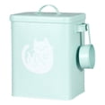 thumbnail image 1 of Cubo multiusos de cocina para almacenar comida de perros y gatos. Verde, 1 of 8