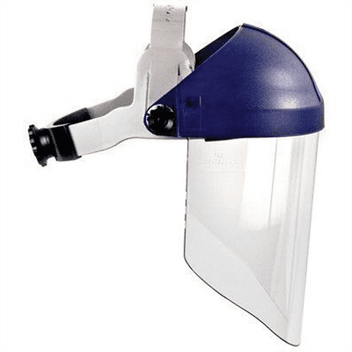 3M™ Ratchet Headgear H8A, 82783-00000, with 3M™ Clear Polycarbonate Faceshield WP96