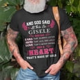 thumbnail image 3 of Gisele Name And God Said Let There Be Gisele TShirt, 3 of 6