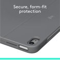 thumbnail image 2 of Logitech Combo Touch iPad Air 11" (M2, M3 et M4), iPad Air (5e génération) Clavier - détachable, rétroéclairé, support, gris, 2 of 8