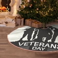 thumbnail image 5 of Sikiie Veterans Day Christmas Tree Skirt, Christmas Tree Decorations, Christmas Decor, Tree Mat Decoration(30-48IN)-36", 5 of 6