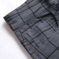 thumbnail image 6 of IROINNID Mens SweatPants Stripes able d Plaid Trousers High Elastic Large Size Slim Formal Trousers Cotton Trousers Full Length Pants Rigid Waist Skinny Pants, 6 of 6