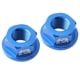thumbnail image 3 of Tuercas de Bujes de Bicicleta Sunnimix Paquete de 2 M8 Eje Trasero Azul, 3 of 8