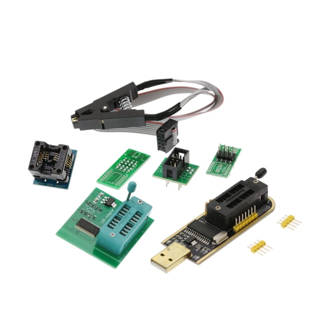 Kenally Módulo programador práctico USB de memoria Flash, Clip de prueba resistente al desgaste, adaptador a prueba de herrumbre, bloque convertidor Herramientas eléctricas Kenally TO008948-00