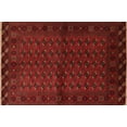 thumbnail image 1 of Ahgly Company Machine Washable Indoor Rectangle Traditional Tomato Red Area Rugs, 8' x 10', 1 of 7