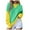 Green, variant on Women'S Sweatshirt Long Sleeve Sweatshirt Pullover Women Orange Crewneck Sweatshirt Fall Sweatshirts for Women'S Clothing