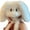 White, variant on COMEET Adults Headdress, Oversized Puppy Hat with Eye Photo Props New Year Thick Winter Hat Adults Kids Furry Puppy Ears Photo Props