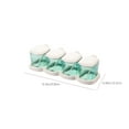 thumbnail image 3 of Openpig Kitchen Seasoning Box Set - Seasoning Box Jar Plastic Condiment Transparent Storage Container- Cruet with Cover and Spoon, 3 of 6