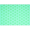 thumbnail image 1 of Ahgly Company Indoor Rectangle Trellis Turquoise Blue Modern Area Rugs, 6' x 9', 1 of 4