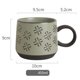 thumbnail image 2 of Taza de desayuno de gran capacidad con diseño de gres, taza for el hogar, taza de café, taza de avena, 2 of 6