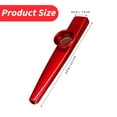 thumbnail image 3 of Colorful Metal Kazoo Flute Set, Beginner Musical Instrument for Adults And Learning, Humming Toy with Vibrant Tones for Fun And Creative Play, 3 of 7