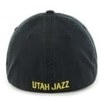 thumbnail image 2 of Men's '47 Black Utah Jazz  Classic Franchise Fitted Hat, 2 of 2
