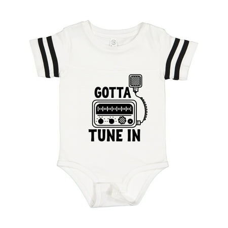 

Inktastic CB Ham Radio Fan Trucker Gift Gift Baby Boy or Baby Girl Bodysuit