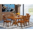 thumbnail image 2 of East West Furniture 7  Pc  Dining  room  set  for  6  Table  and  6  Chairs  for  Dining, 2 of 6