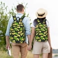 thumbnail image 3 of Wukai Fresh Avocado Paper Reusable Cosmetic bag,Travel Toiletry Organizer Capacity,Waterproof Puzzle Bags, 3 of 7