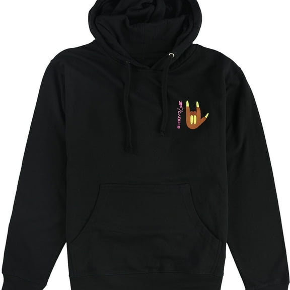 Reebok Womens B Unexplainable Hoodie Sweatshirt, Black, Small