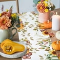 thumbnail image 4 of Pumpkin Sunflower Table Runner, Autumn Thanksgiving Kitchen Dining Table Decoration for Home Party Decor 13x120 Inches, 4 of 9