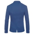 thumbnail image 4 of Men's Fashion Slim Fit for Spring Summer Lightweight Suit Jacket with Material, 4 of 4