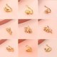 thumbnail image 4 of 1 pieza de cobre falso Piercing nariz anillo corazón estrella corona Clip en la nariz oreja Clip brazalete pendiente para mujer chica regalo joyería del cuerpo Nariz, 4 of 5
