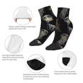 thumbnail image 5 of Fuzoiu Jellyfish Print Adult Socks, Crew Moisture-wicking Socks, Unisex Cushion Crew Socks,Casual Sports Ankle Socks, 5 of 7