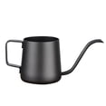 thumbnail image 1 of Moyic Hervidor de agua de acero inoxidable de 250ml con salida larga y estrecha Juegos de servir café y té Negro Moyic JJ22648-02, 1 of 6