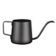 thumbnail image 1 of Yuarrent Tetera de goteo de 250ml, tetera de café de acero inoxidable, tetera de goteo larga con cuello de cisne, tetera, taza, tetera de goteo de café, Juegos de servir café y té Negro Yuarrent JJ22648-02, 1 of 1