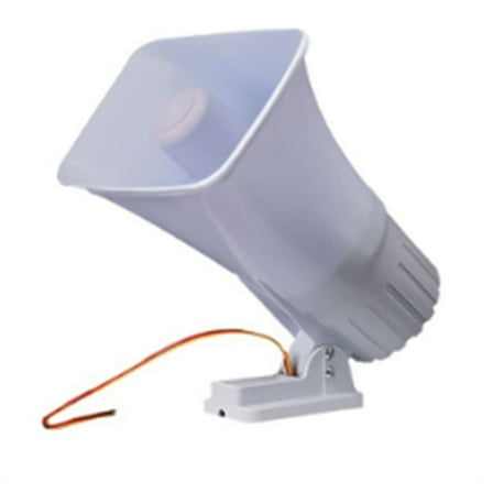DC 12V Wire 30 Watt Siren Dual Tone Indoor/Outdoor 120Db Super Alarm Horn Security Alarm Siren