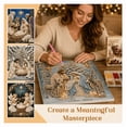 thumbnail image 4 of Nativity Scene Diamond Painting Kit | Jesus Christ Christmas Faith Art Decor, Spiritual Wall Art Decor to Remind Family of Faith and Christmas Miracle, 4 of 6