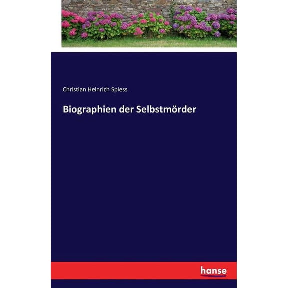 Biographien der SelbstmÃ¶rder, (Paperback)