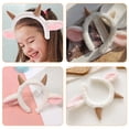 thumbnail image 2 of 2 uds. Adorable diadema con orejas de oveja, banda para el pelo con orejas de oveja imitada, diadema de animales artificiales para fiesta y Cosplay, 2 of 7